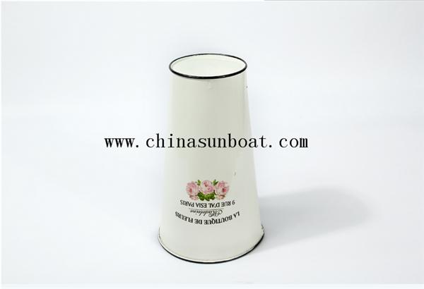 Enamel Decoration Simple Flower Vase