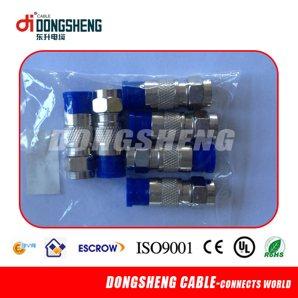 Coaxial Cable RG6 Connector