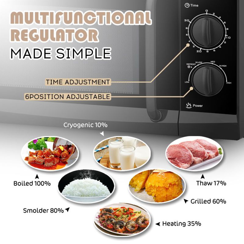 4 in 1 Multifuntional Hot Sell 23L/25L Microwave Ovens