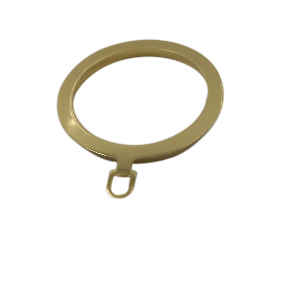 Fashion Design Large Gold Round Ring Metal Zipper Puller