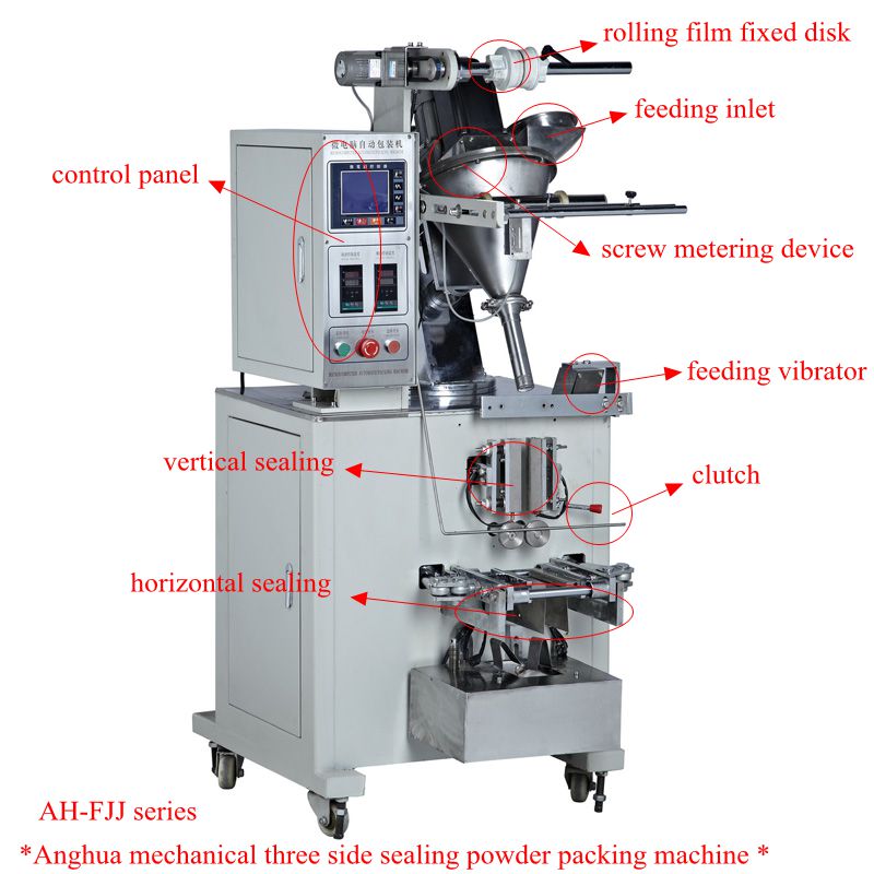 50-300g Three Sides Back Sealing Milk Powder Packing Machine