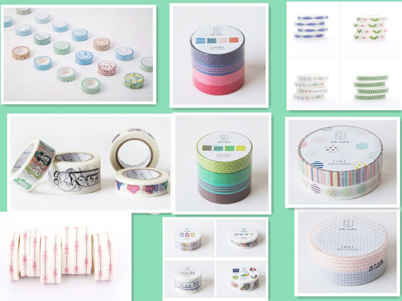 Colorful and Adorable Washy Tape Decorative Washy Tape