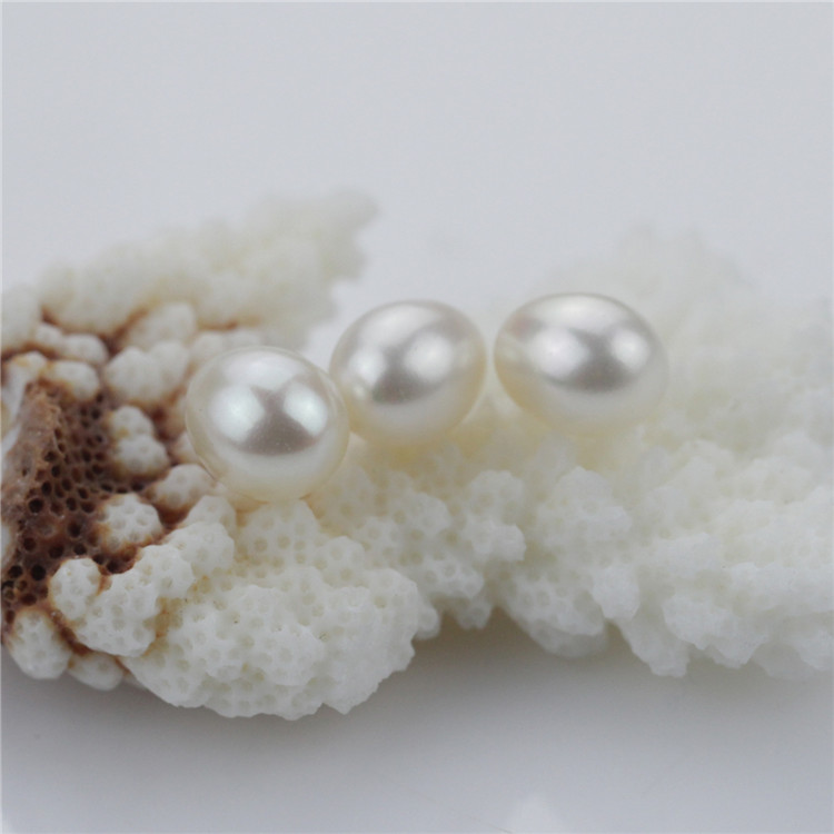 Snh White Fashion Drop Loose Pearls Wholesale