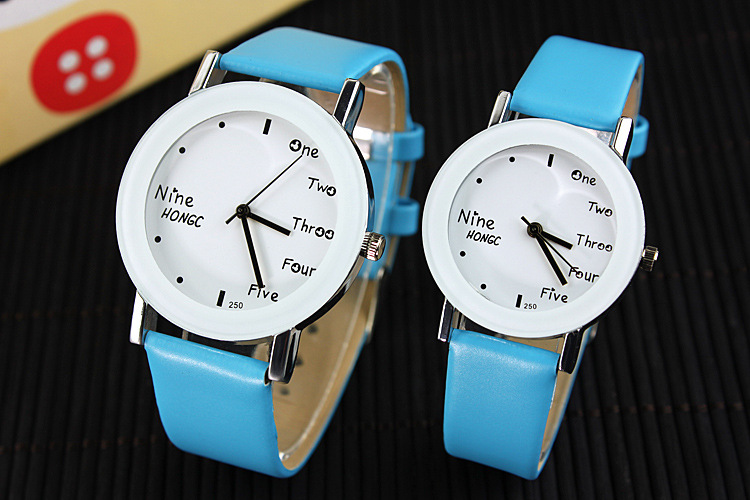 Simple Design Japan Movement Promotion Couple Watch