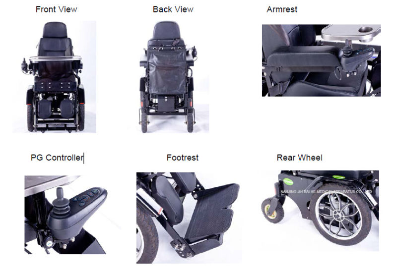 Luxury Electric Standing Wheelchair for The Disabled