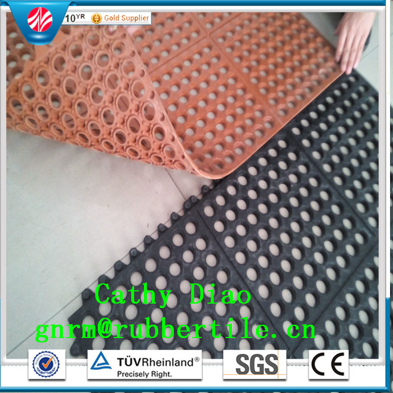 Anti Slip Rubber Mat, Oil Resistance Rubber Mat, Interlocking Rubber Mat, Hotel Rubber Mats Anti-Fatigue Mat