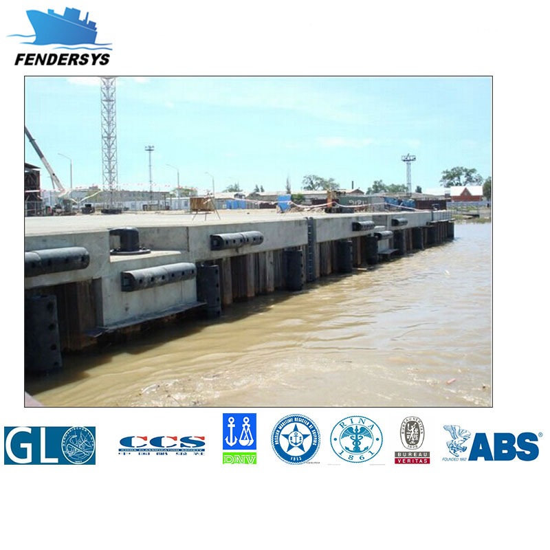 D Type Marine Rubber Dock Fenders for Harbour