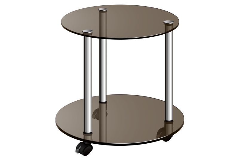 Multifunctional Tempered Glass Coffee Table/