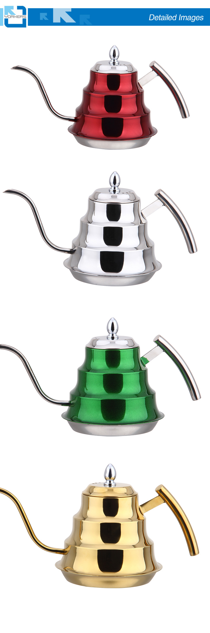 New Design Stainless Steel Japanese Teapot Water Kettle