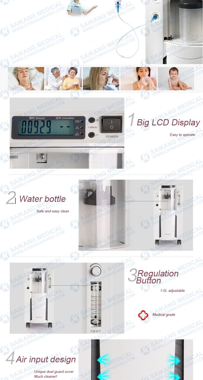 China Supplier Mobile Oxygen Concentrator