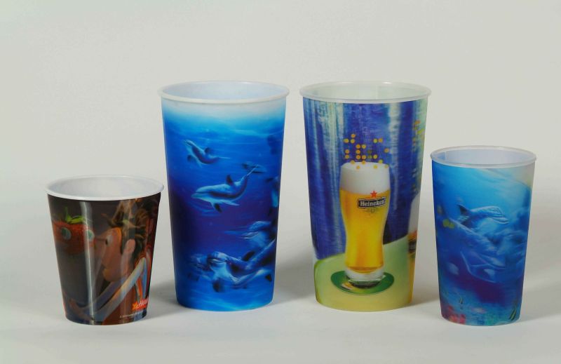 Fashional 3D Lenticular Tea Cup