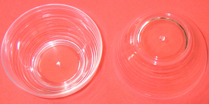 PP/PS Plastic Bowl Disposable Bowl Mini Crystal Bowl