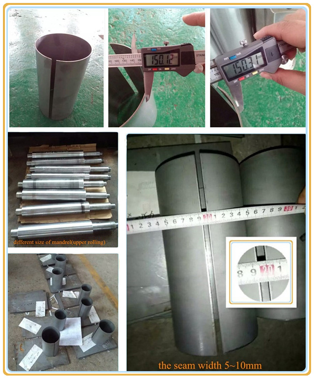 Hydraulic Steel Trash Can Roll Making Machine