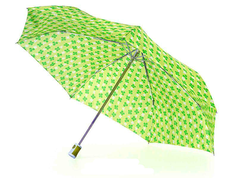 Thin Compact Auto Open&Close Print Umbrella (YS-3FD21083018R)