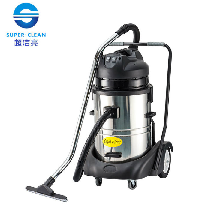 Light Clean 60L Wet and Dry Vacuum Cleaner with Deluxe Base