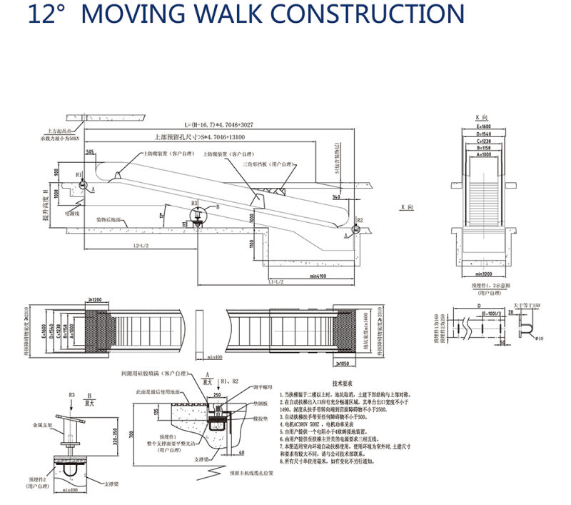 Indoor Moving Sidewalking