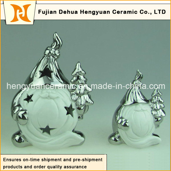 New Product Ceramic Bravo Christmas Decorations Made in China