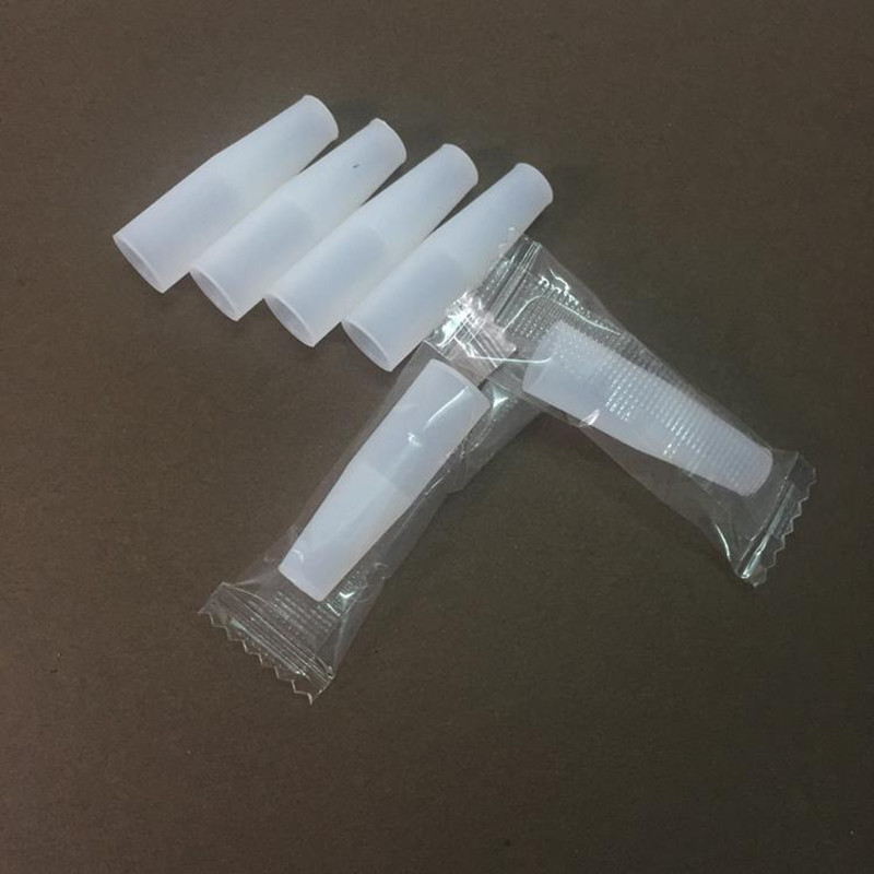 Cheapest Ecigs Test Tips, Silicone Cover, 510 Long Mouthpiece/Disposable Drip Tips