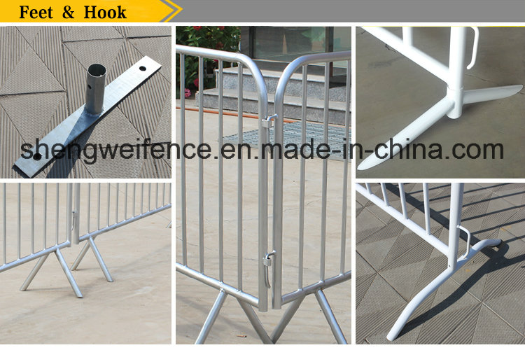 Hot Dipped Galvanized Road Safety Crowd Control Barrier