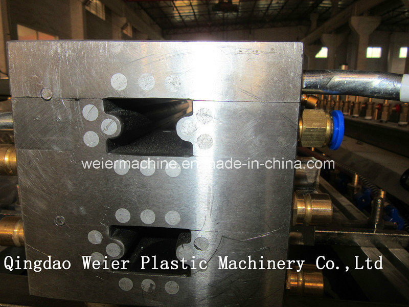 PE Wood Plastic Profile Production Line