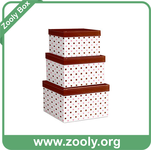 Printed Cardboard Paper Boxes / Rigid Nesting Gift Box