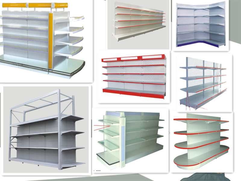 Tego Supermarket Store Gondola Display Shelf