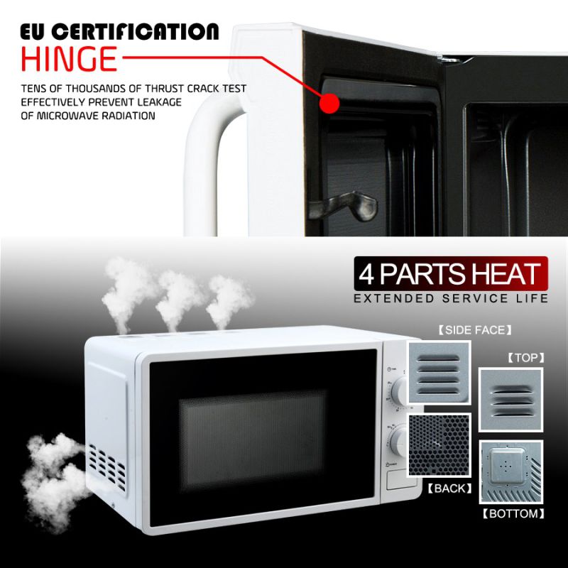 20L 700W Electric Microwave Oven with Ce, GS