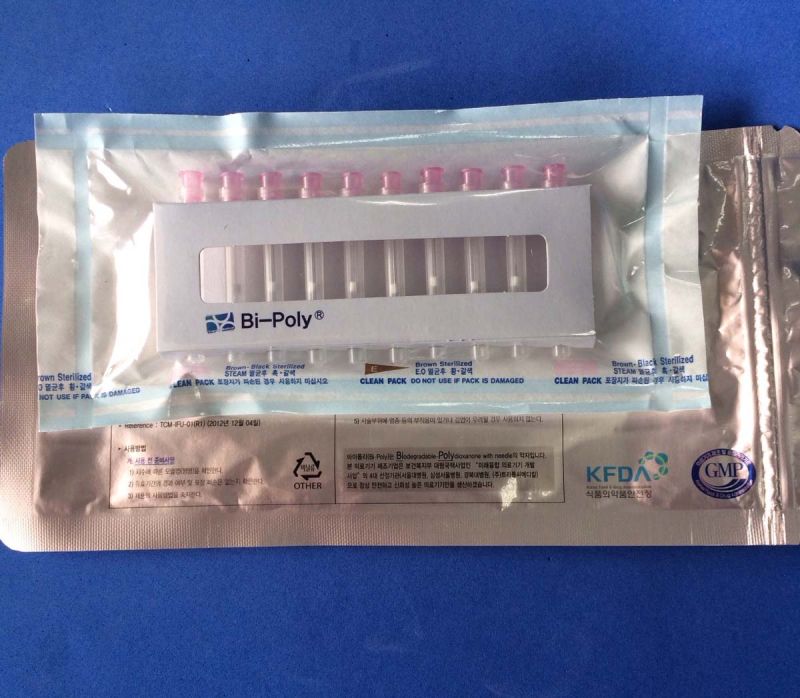 Flat (non-cog) Pdo Suture for Face Lifting