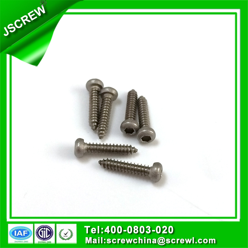 4.8mm Dacromet Hex Self Tapping Pan Head Screws for Outdoor