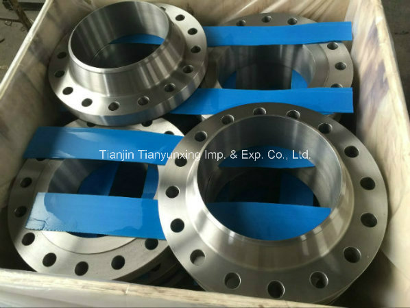 ASME B16.5 Sch40 Weld Neck Carbon Steel Flange