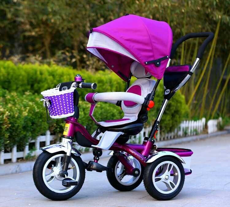 High Quality Rotating Tricycle Trolley Baby Infant Bicycle