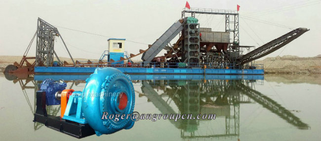 14/12 Chrome Alloy River Dredging Sand Pump