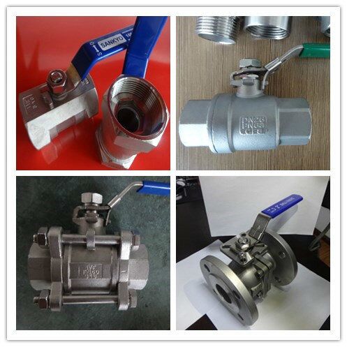 Industrial Ss Reduced Bore 1PC Ball Valve
