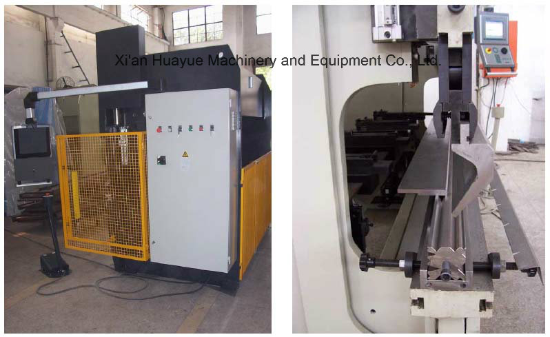 We67k-125X3200 Electro-Hydraulic Synchronous Hydraulic Steel Plate Folding Machine