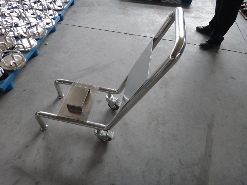 Stainless Steel Pump Carts for Winery Industry