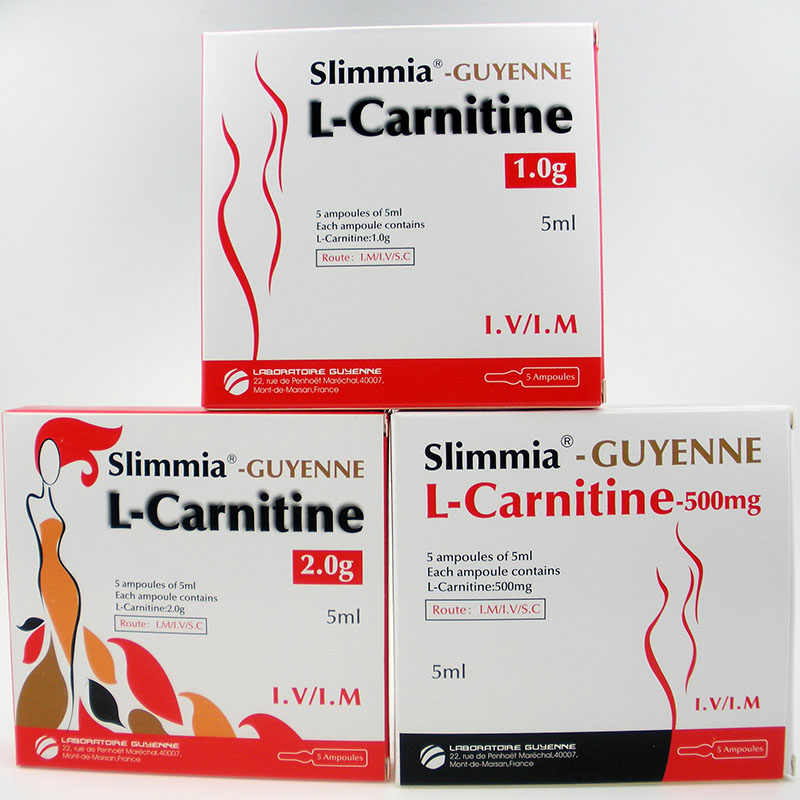 Fat Burner Slimming L-Carnitine Injection for Weight Loss, 1g, 2g