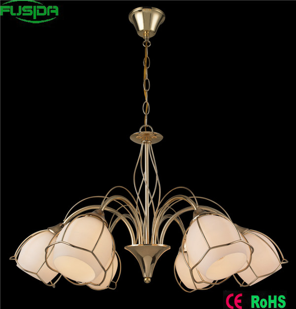 European Style Hotel Glass Chandelier Made in China (D-8122/6)