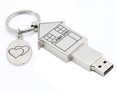 Promotion Keyholder USB Metal USB Flash Memory Pen Drive