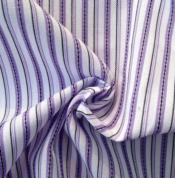 100%Cotton Yarn Dyed Shirting Fabric (QF13-0209)