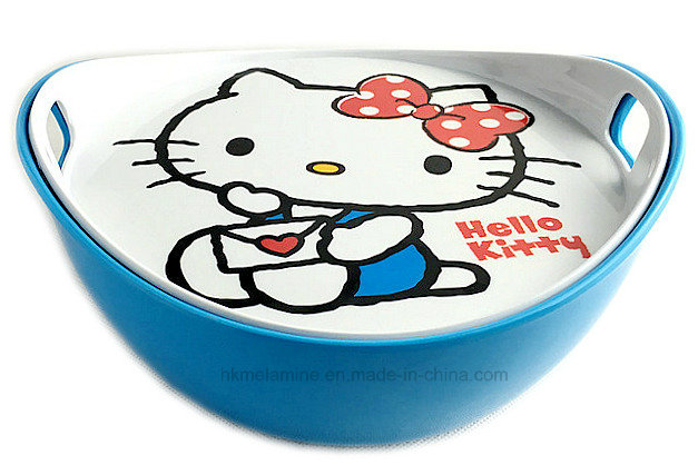 Melamine Serving Bowl with Lid (BW7205)