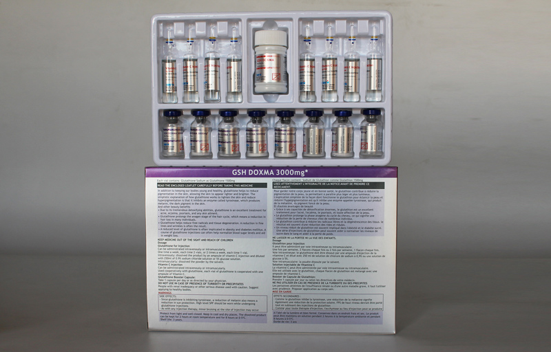 Pharmaceutical Chemical Glutathione Injection for Beauty Injection