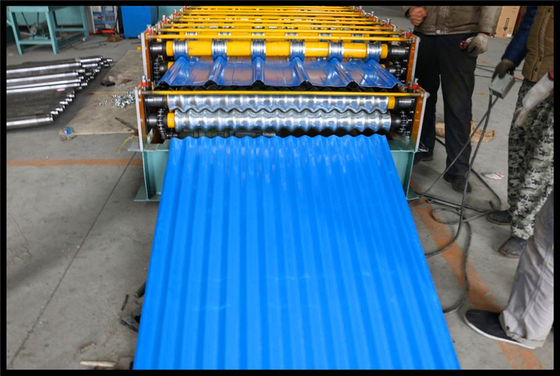 Double Layer Roof Tile Making Machine