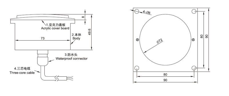 High Quality Escalator Running Operation Indicator (SFT-ZSQ-C1)