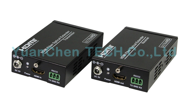 4kx2k Hdmiv1.4 Fiber Optical HDMI Extender