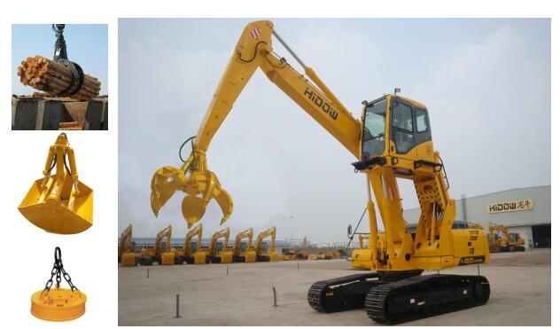 Lifting Cab Hydraulic Excavator