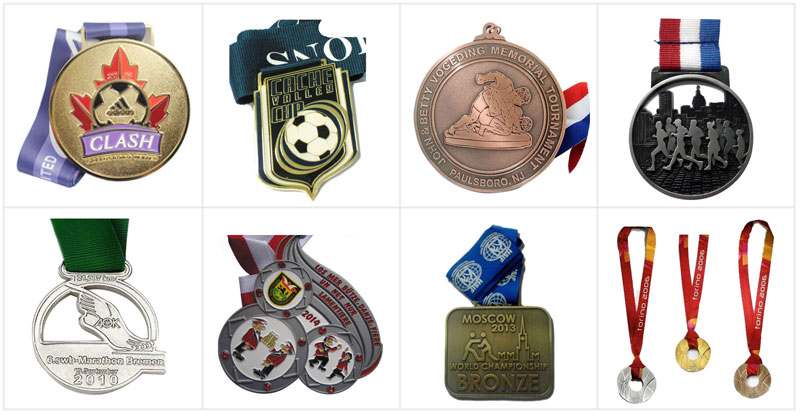 Custom Award Roun Medal Wholesale