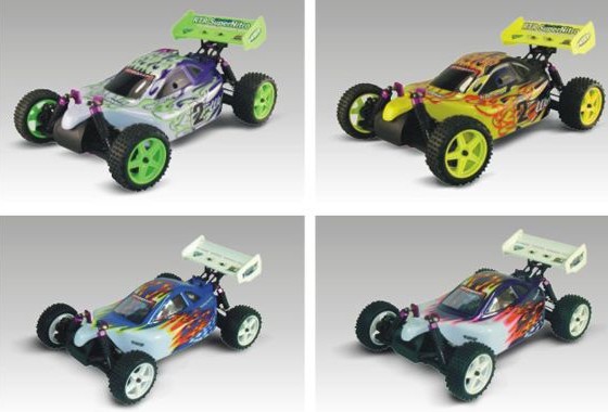 New Arriving! 1: 10th 2.4G RC Racing Gross Country Car Hsp Nitro RC Car with 45km/H Speed