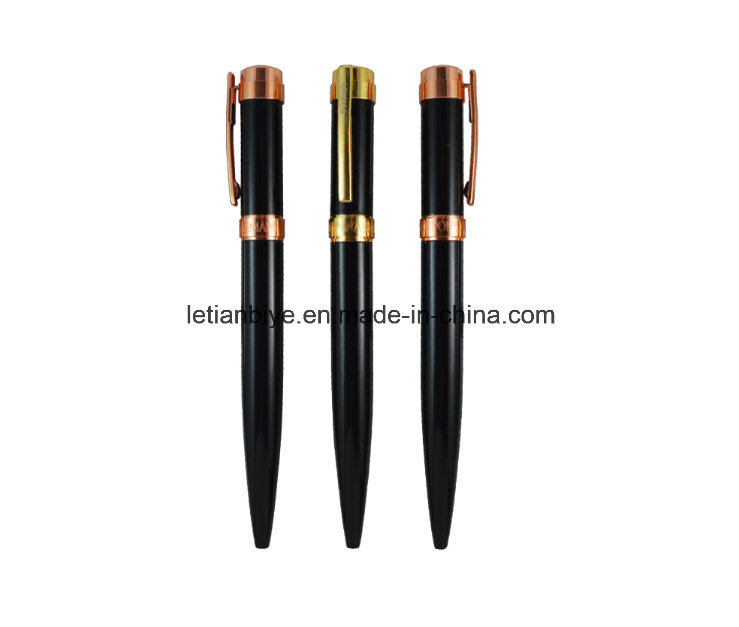 Rose Gold Metal Advertising Pen Promotional Ball Pen