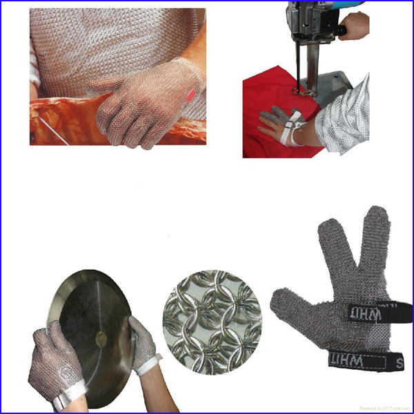 Butcher Cut-Protection Stainless Steel Gloves