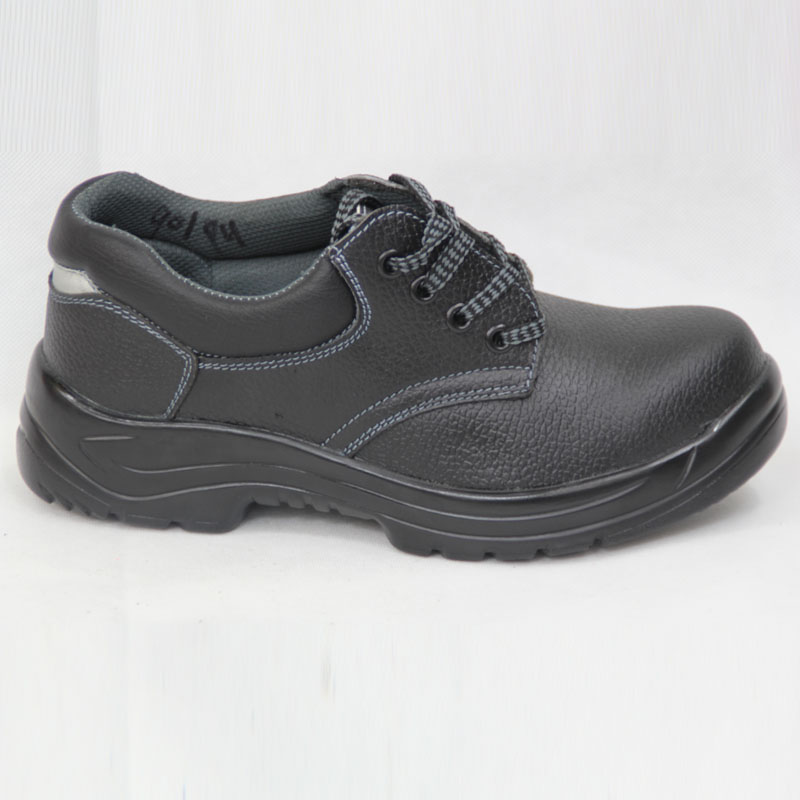 All Black Work Safety Shoes (PU sole)